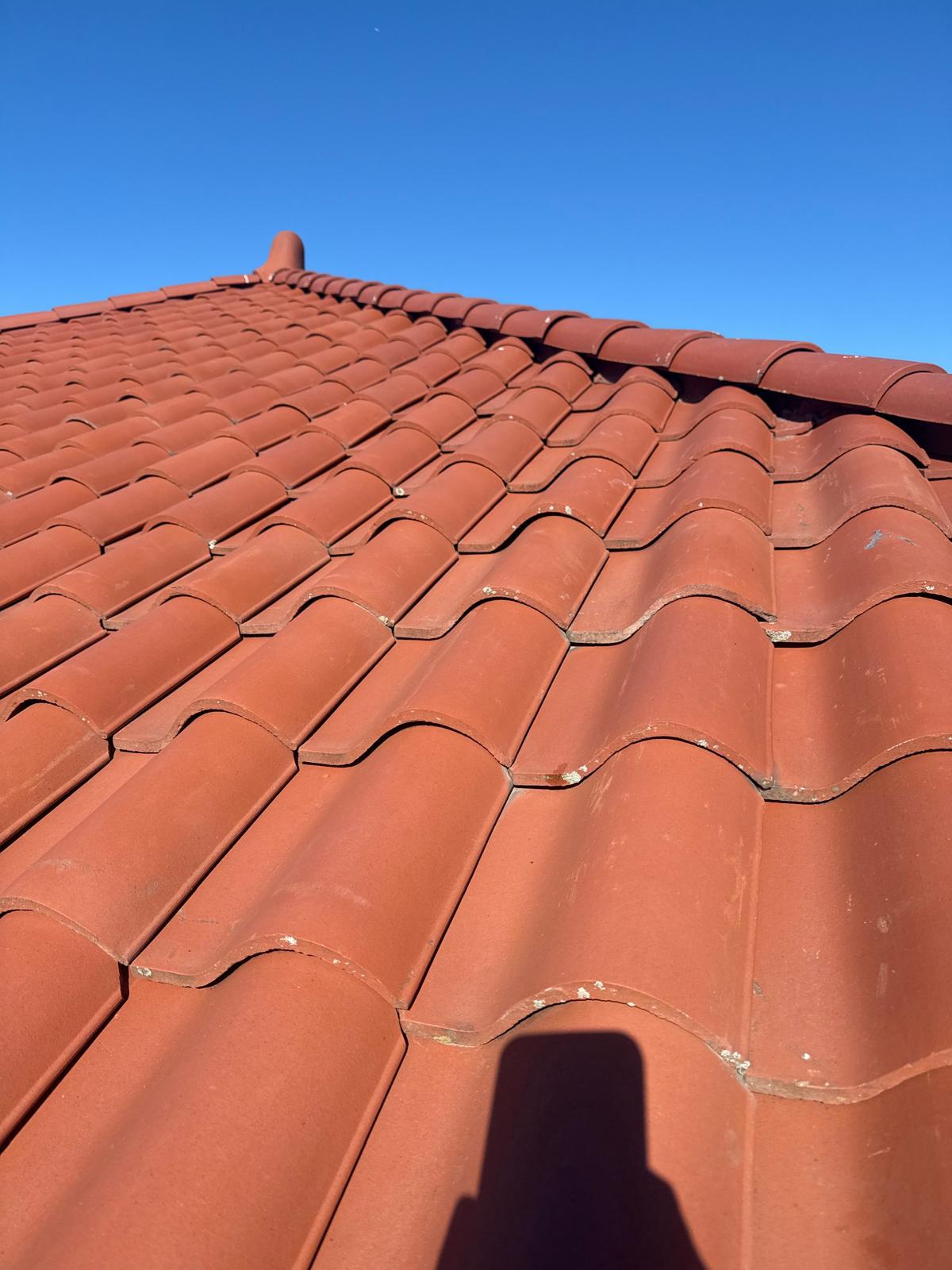 Danny's Premier Roofing team working on a roofing project