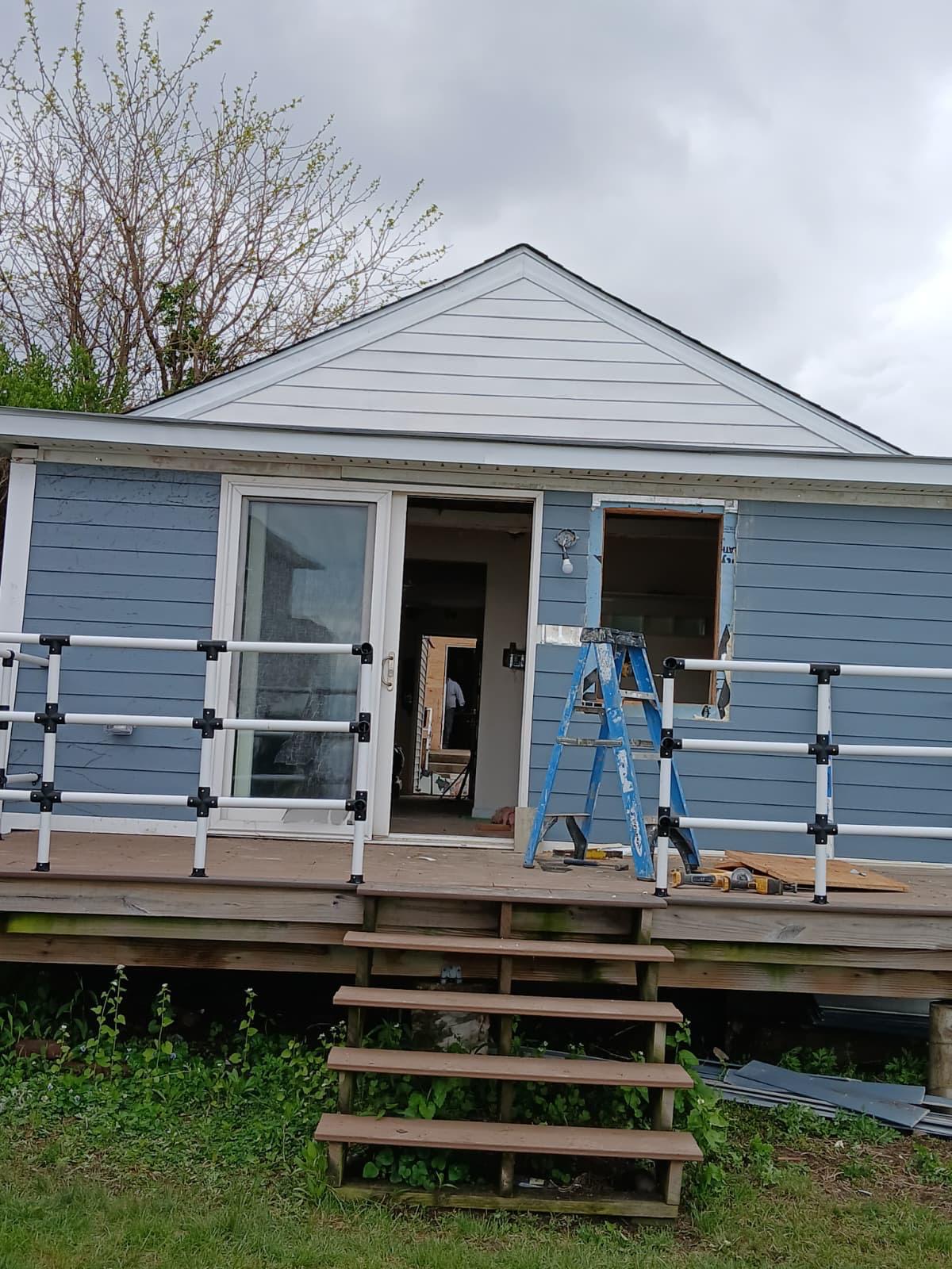 Roofing project detail